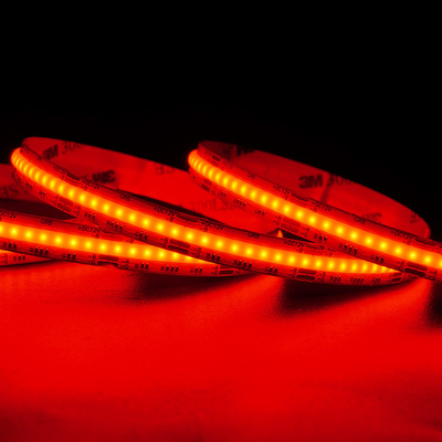 COB LED 스트립 12V 810LEDs/m 고밀도 부드러운 유연성 COB RGB 테이프 LED 빛