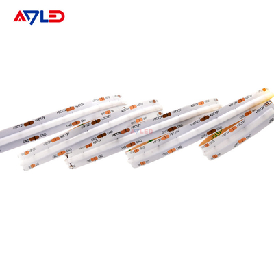 UL 유연 LED 스트립 유명 칩 24V 초 얇은 실리콘 10mm PCB 보드 IP20 528 코브 LED 조명