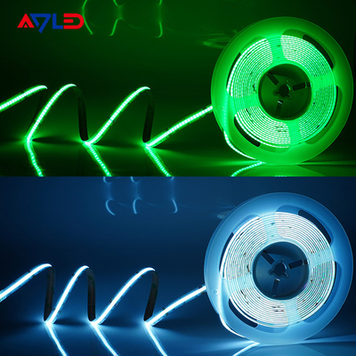 24V RGB COB LED 스트립 라이트 다채로운 테이프 라이트로 색상을 변경하는 침실