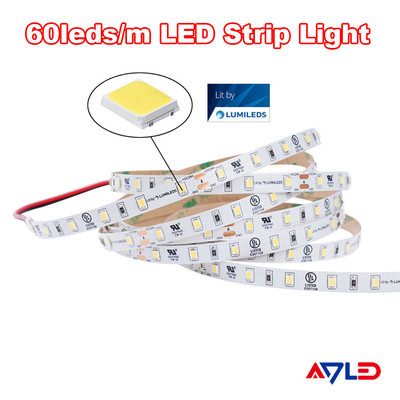 고 CRI LED 스트립 라이트 Lumileds SMD 2835 LED 스트립 라이트 60 LED 내구성 더 오래