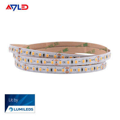 백색 LED 스트립 라이트 2700K 3000K 4000k 6500K 광도 조절이 가능한 방수 띠 빛