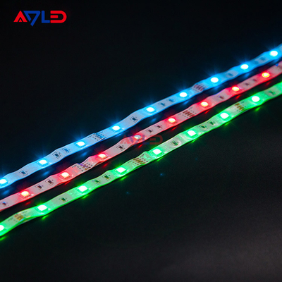 30leds/M SMD 5050 RGB LED 스트립 높은 뤼멘 RGB 유연 LED 스트립 라이트 실내용