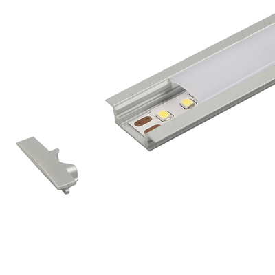 하드 알루미늄 장착 채널 LED 테이프 라이트를위한 외관 틈