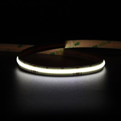 8W/M FCOB CCT 640 LED 빛 스트립 높은 밀도 유연 FOB COB 10mm PCB 보드 선형 디밍 가능