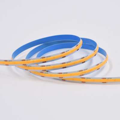 도매자 8MM 12V/24V 480LEDs COB 릴에서 릴 LED 스트립 5미터/릴