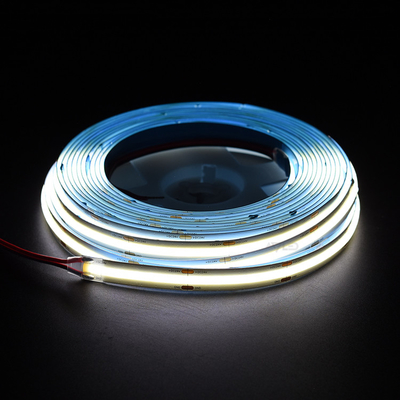 코브 LED 스트립 라이트 504 Leds / m 5M 더 따뜻한 흰색 2700K CRI 90+ 슈퍼 밝은