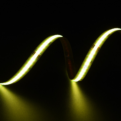 12 볼트 라이트 스트립 LED를 연결하고 플러그 인 LED 스트립 라이트 504Leds / M Ip20 백색 빛 12V 유연한 코브 LED
