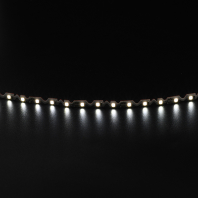 융통성 LED 스트립 조명 DC 12V - 지그 자그 LED 스트립 유연 하얀 색