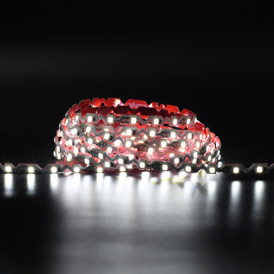 지그 자그 LED 테이프 라이트 굽힐 수 있는 S 모양 6500K 흰색 LED 스트립