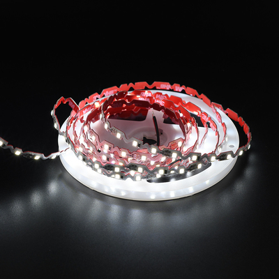 융통성 LED 스트립 조명 DC 12V - 지그 자그 LED 스트립 유연 하얀 색