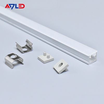 0606 LED 알루미늄 프로파일 LED 스트립 프로파일 채널 LED 스트립용 빛 디푸저 진압 채널
