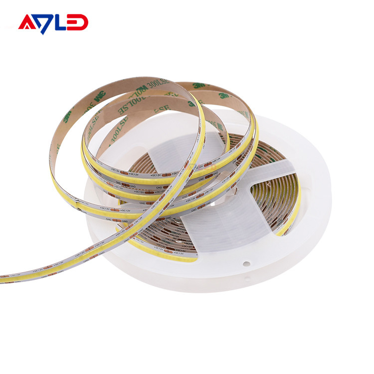 IP20 12VDC Ra90+ 5M/Roll COB LED 스트립 528 LEDs/M LED 스트립 라이트