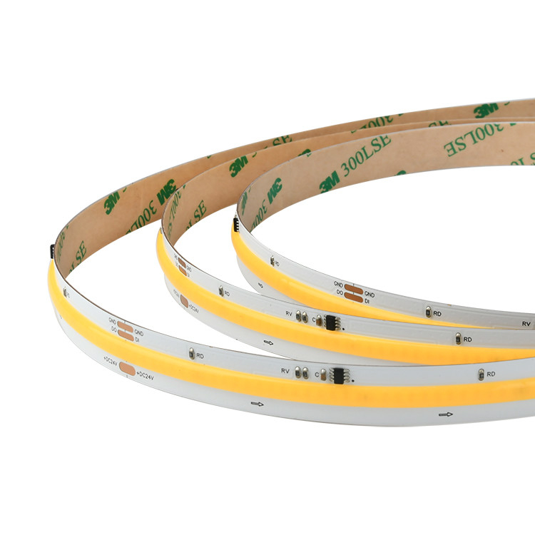 14W/M LED 순백 디지털 COB 스트립 라이트 420 LED IP20 24V 5 Meter Per Roll