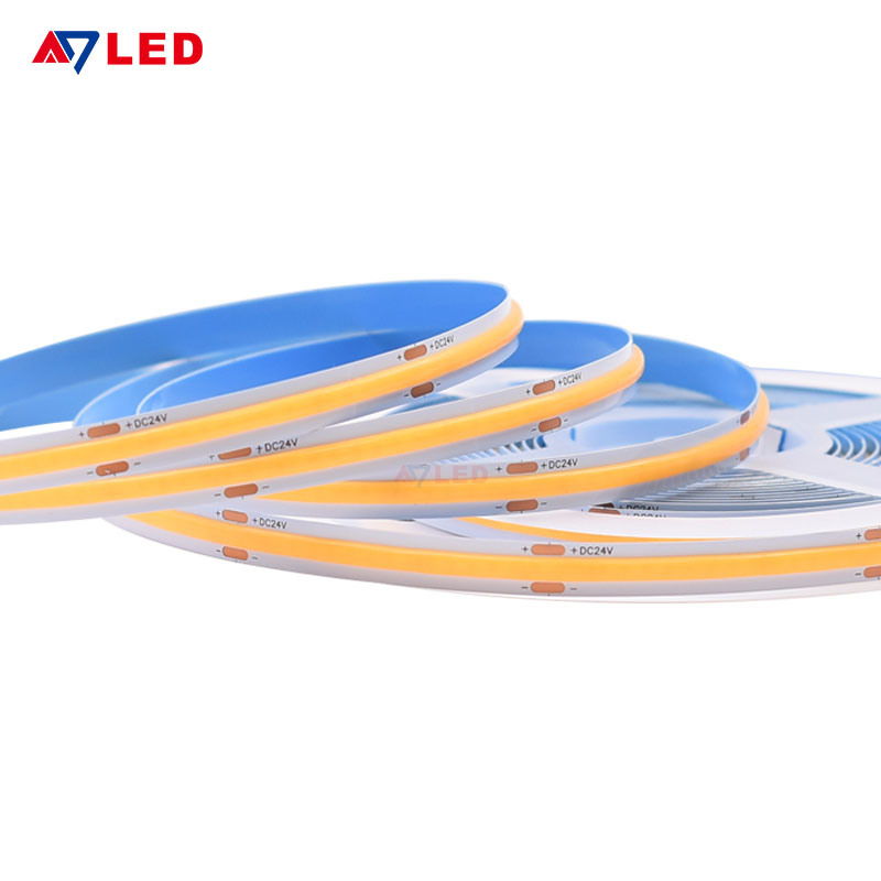 흰색/검은 PCB COB LED 스트립 1m에 528LED 및 100LM/W 효율