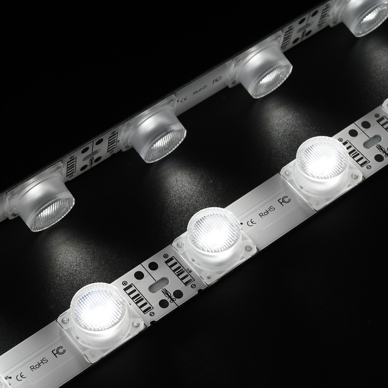 엣지 리트 LED 모듈 듀얼 사이드 라이트 박스, SMD3030 LED, 28.8 와트, 2160 루멘을 특징으로, 사이드 리로 설계