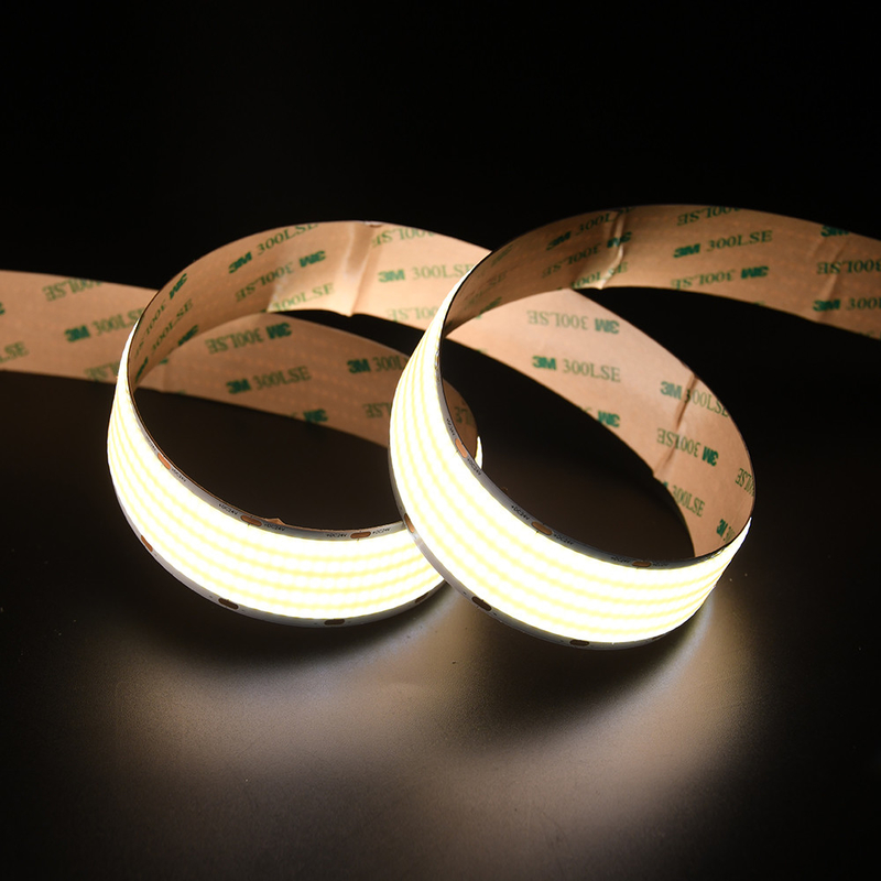 ADLED 30MM pcb 보드 1600leds 유연 LED 테이프 DC24V COB 스트립 90 CRI 유연 유니폼 40w/M