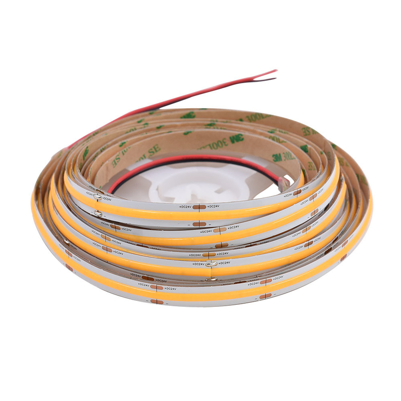 고밀도 유연 LED 리본 528 LED 8mm 너비 Ra90 색상