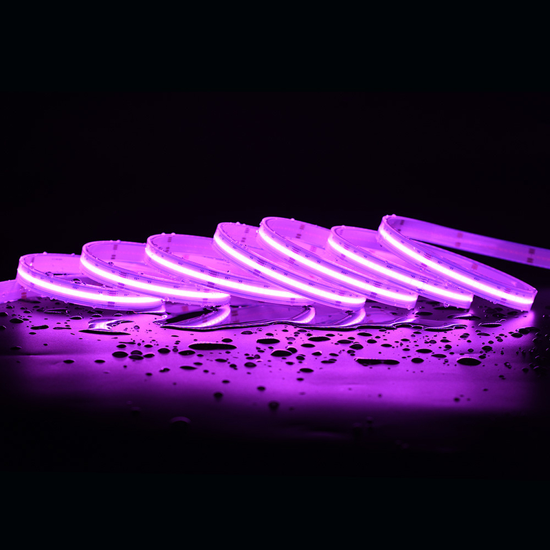 LED 스트립 라이트 16W 고품질 3M 테이프 다채로운 스마트 5m 12v 24v rgbw cob LED 스트립